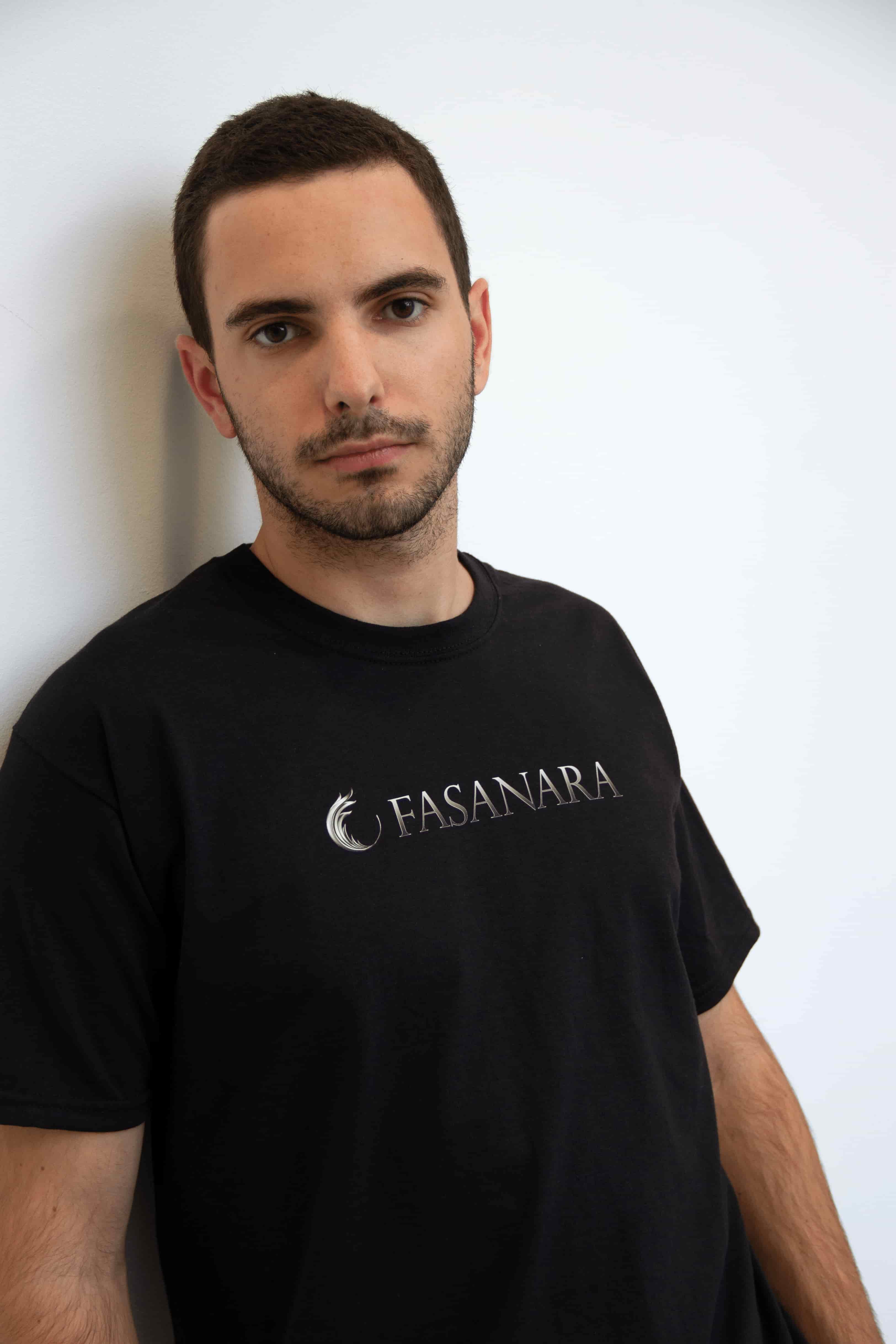 T shirt With Aligned Classic Logo Fasanara Capital t-shirt-with-aligned-classic-logo-fasanara-capital